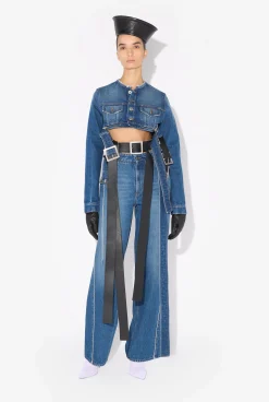The Belted Denim Jacket