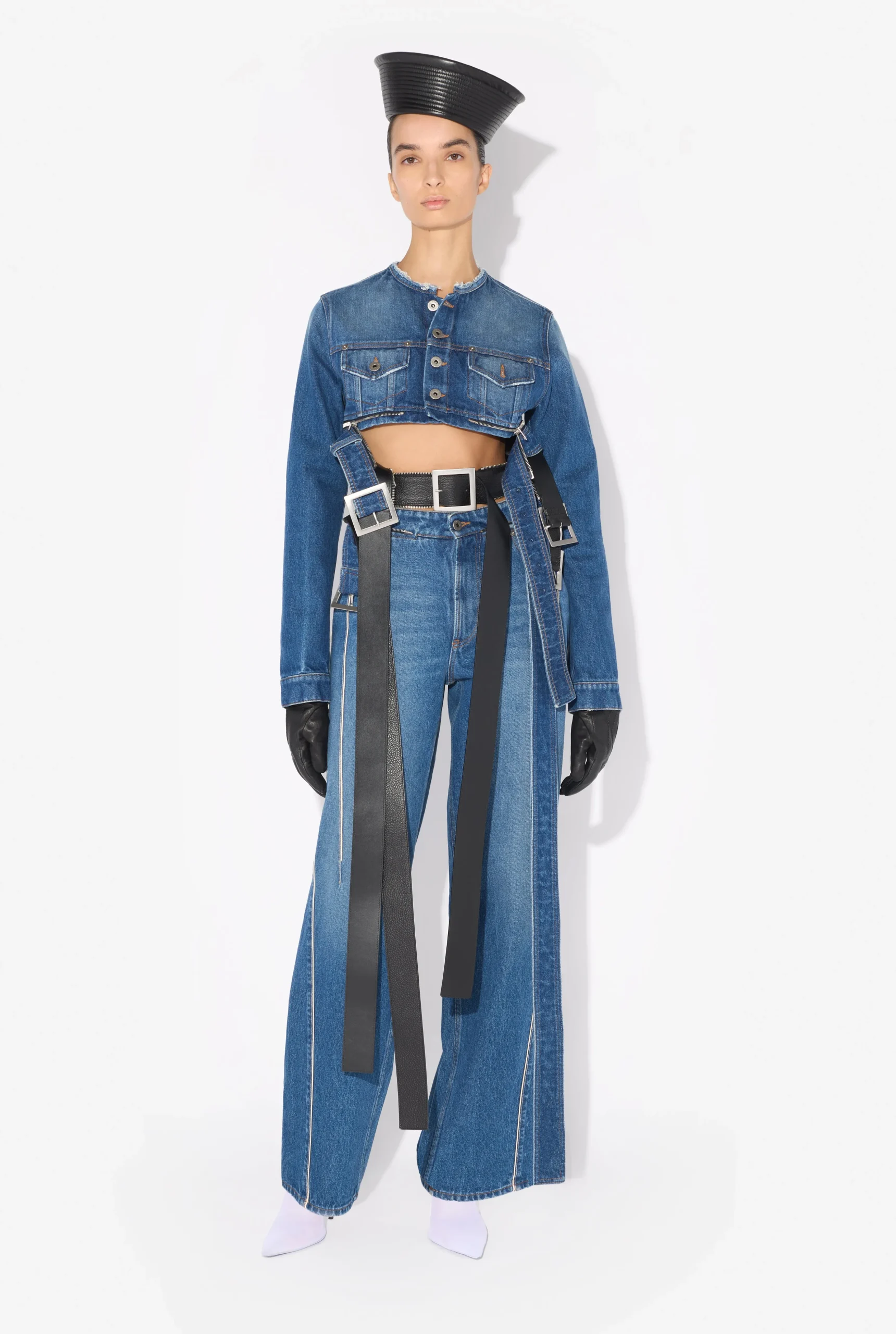 The Belted Denim Jacket