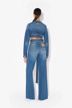 The Belted Denim Jeans