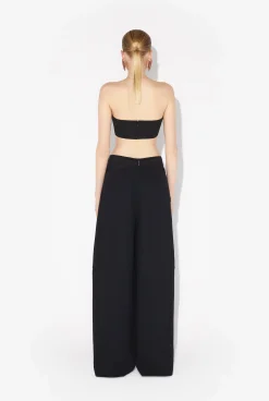 The Black Conical Cup Bra