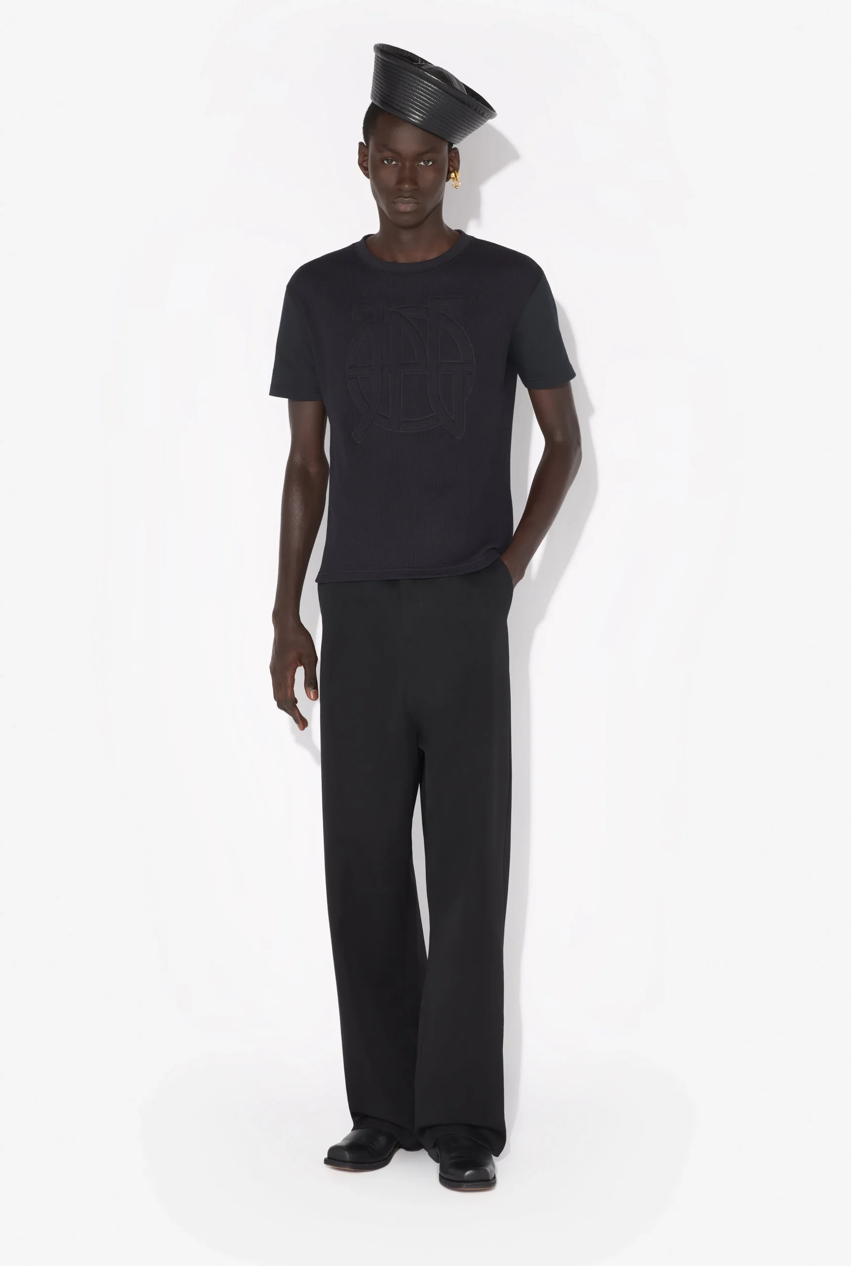 The Black Oversized JPG T-Shirt