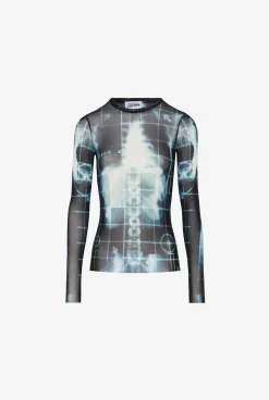 The Black Squeletor Top