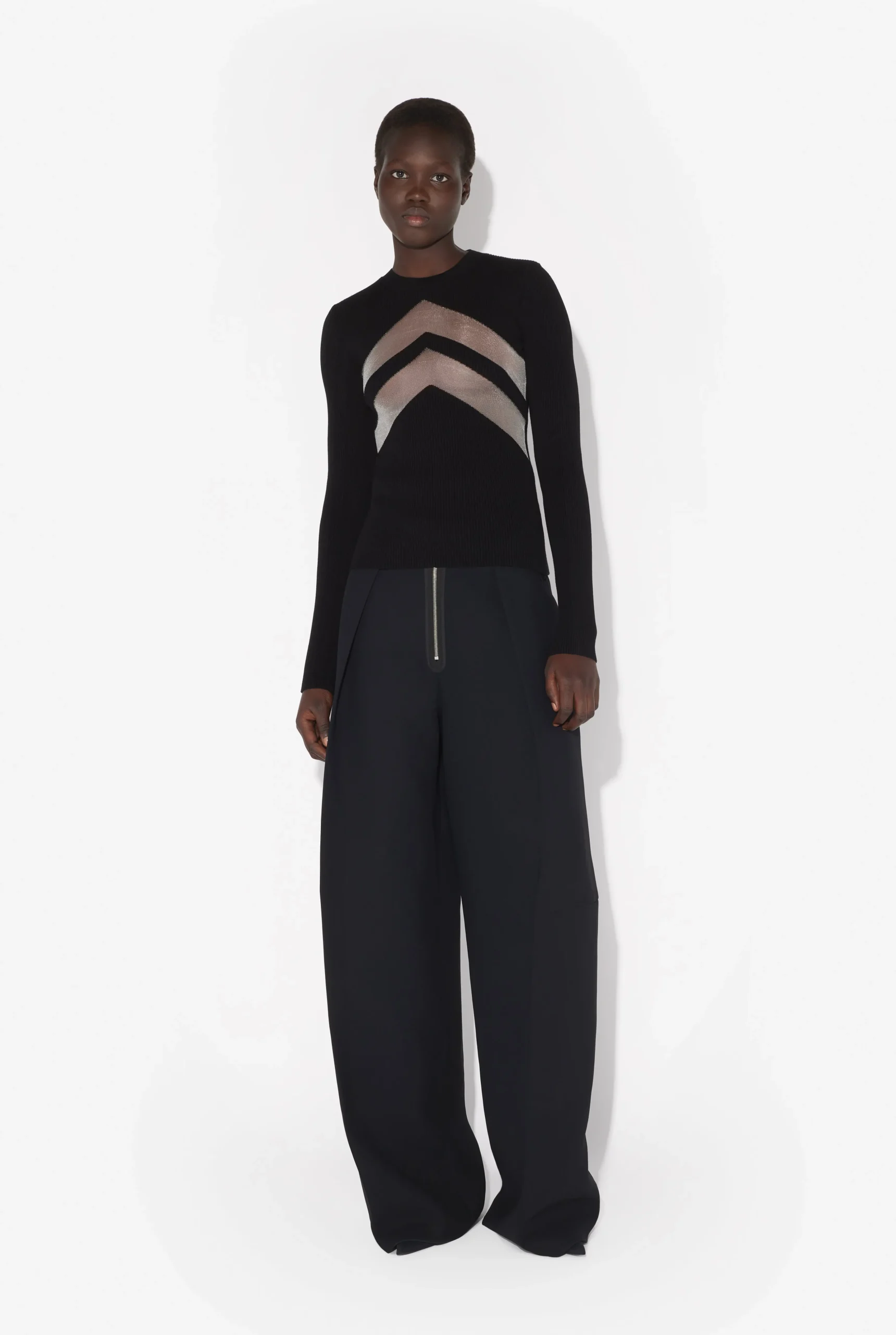 The Black Top with Chevrons