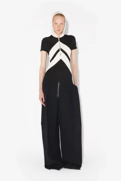 The Black T-Shirt with Chevrons