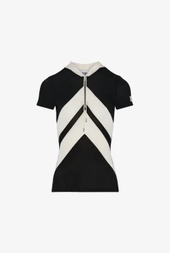 The Black T-Shirt with Chevrons