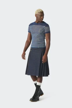 The Blue “Crackling” Sailor Top