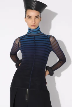 The 3D Striped Top