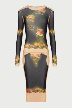 The Ecru “Fleurs Petit Grand” Dress