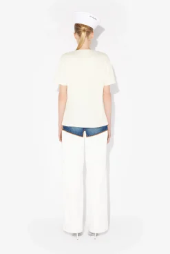 The Ecru Oversized JPG T-Shirt