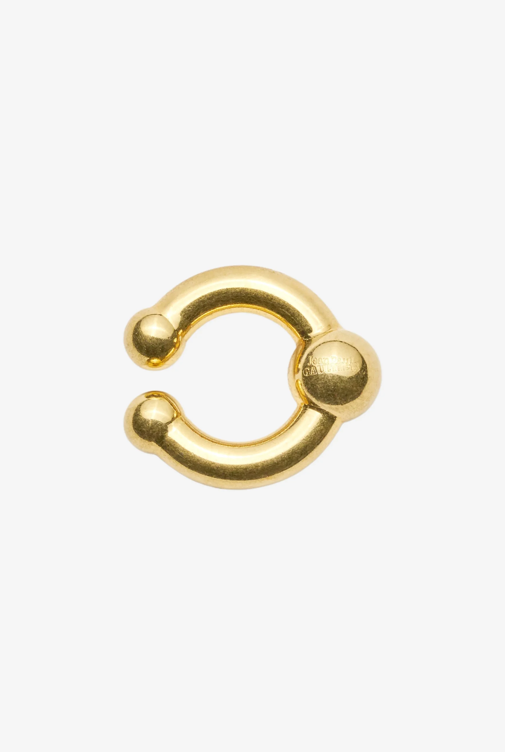 The Gold-Tone Piercing Ear Cuff