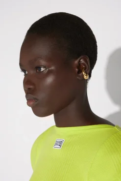 The Gold-Tone Piercing Ear Cuff