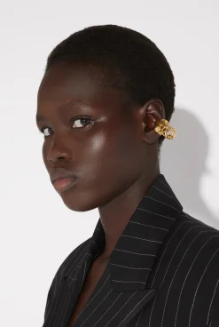 The Gold-Toned Multi-Piercing Ear Cuff