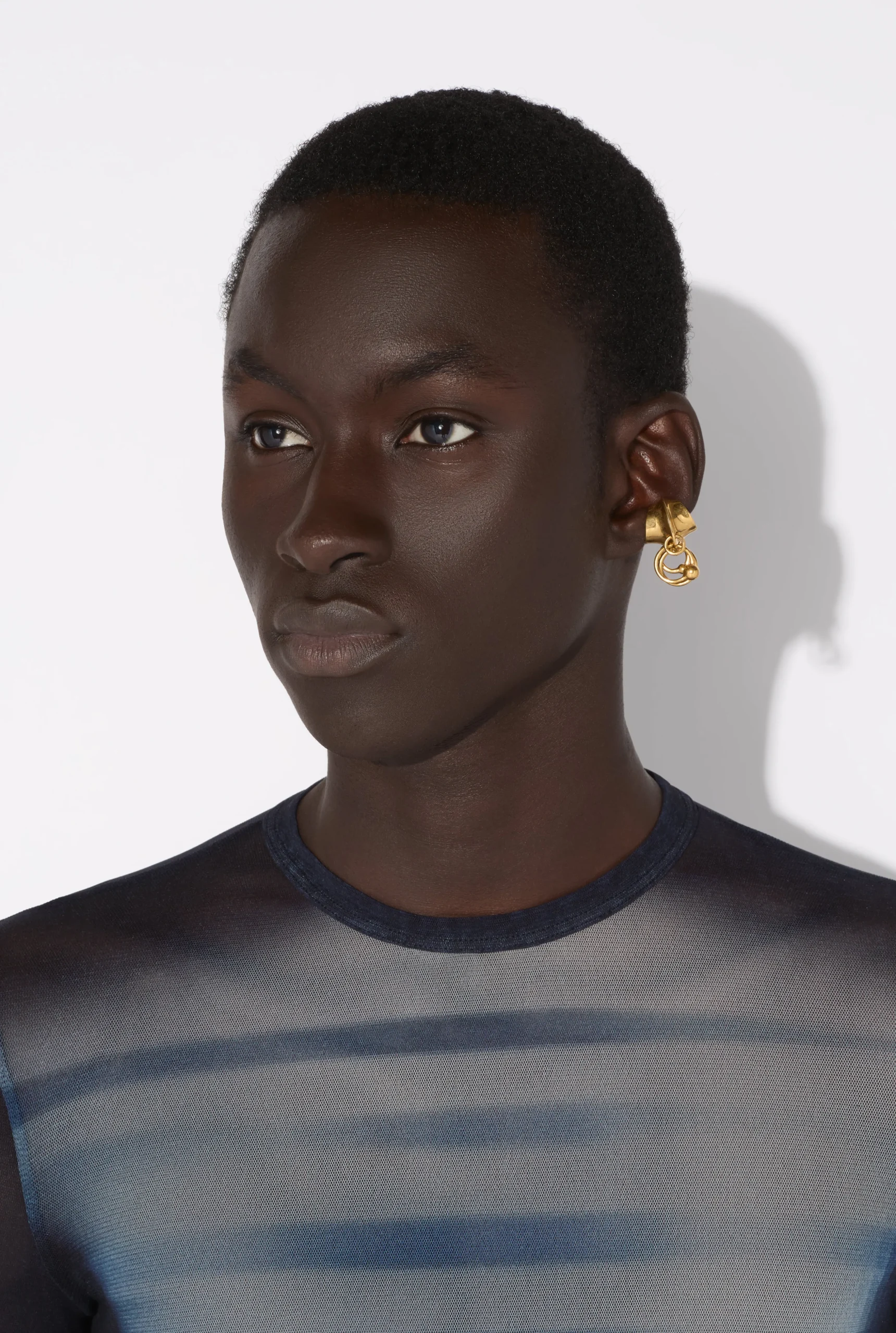 The Gold-Toned Multi-Piercing Ear Cuff