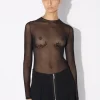 The Jean Paul Gaultier Flocked Top