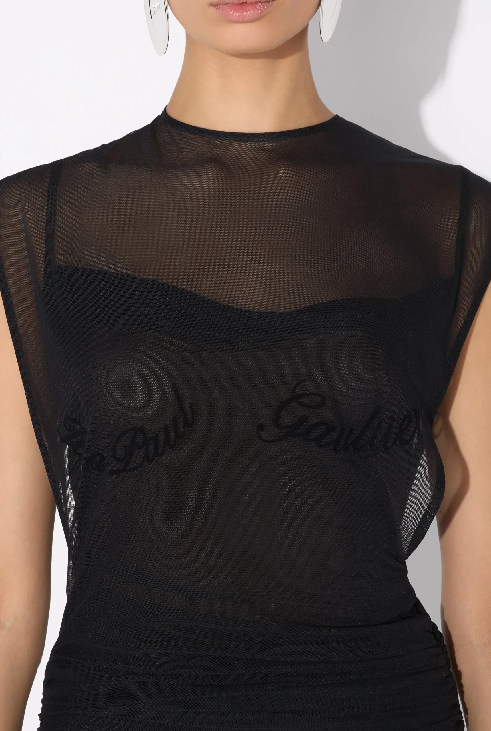 The Jean Paul Gaultier Flocked Dress