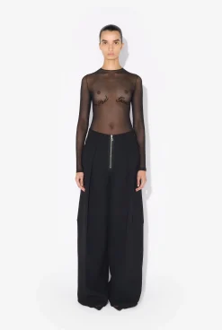 The Jean Paul Gaultier Flocked Top