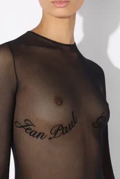 The Jean Paul Gaultier Flocked Top