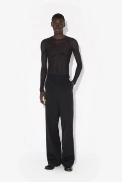 The Jean Paul Gaultier Flocked Top