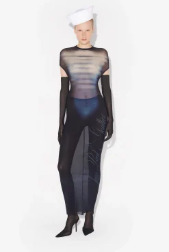 The “Le Male” Open-Backed Dress
