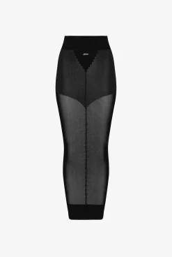 The Logo Knit Skirt