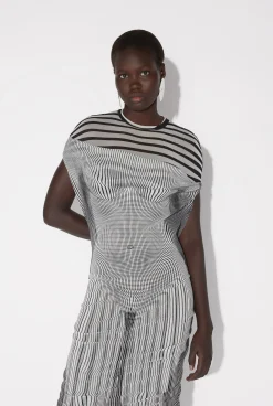 The Long Draped Body Morphing Dress