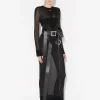 The Long Logo Knit Dress