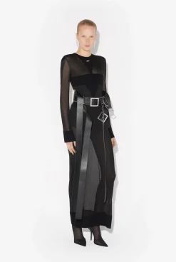 The Long Logo Knit Dress