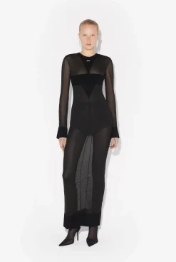The Long Logo Knit Dress