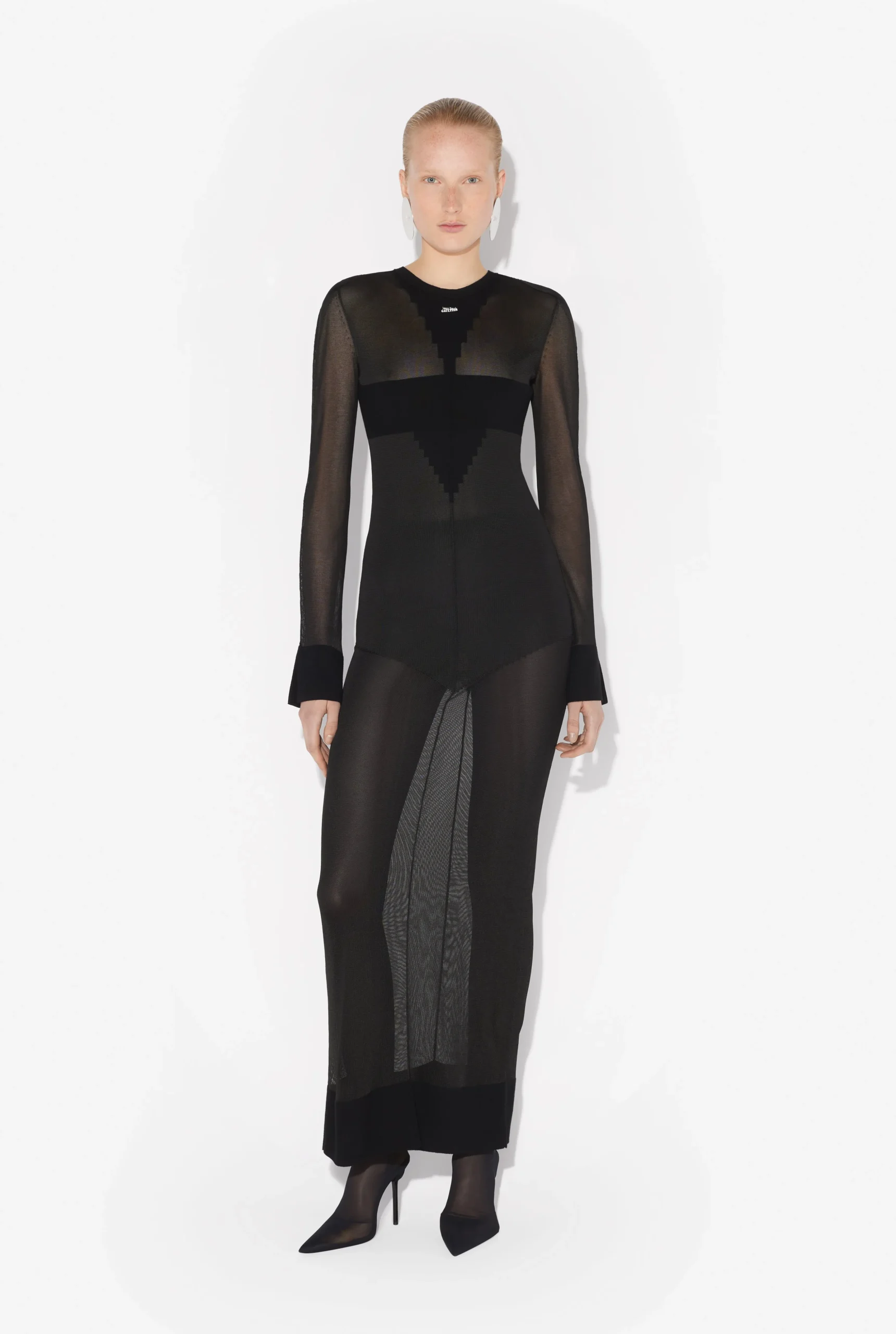 The Long Logo Knit Dress