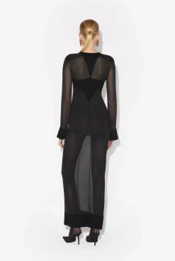 The Long Logo Knit Dress