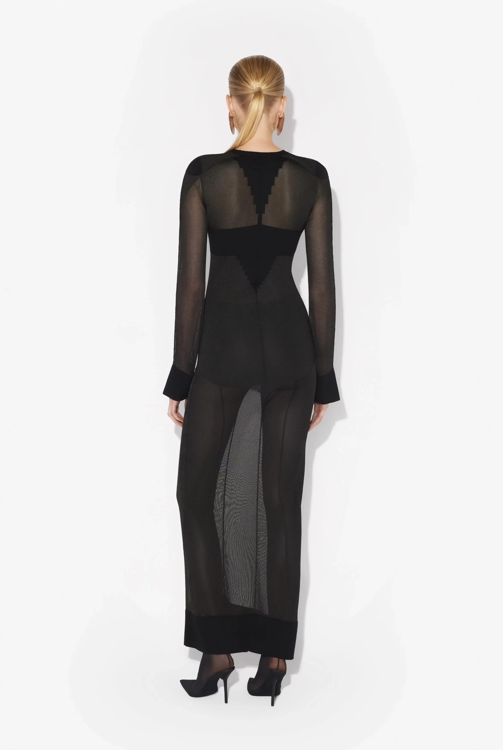 The Long Logo Knit Dress