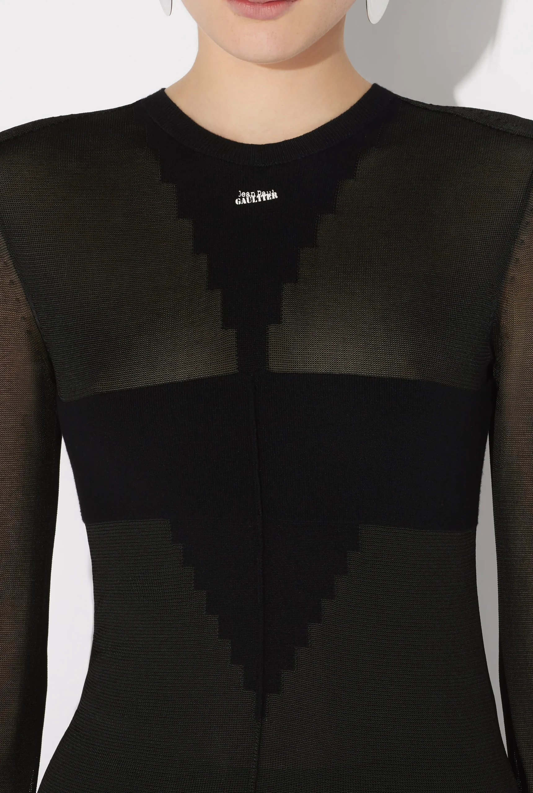 The Long Logo Knit Dress