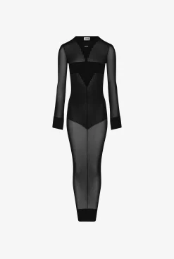 The Long Logo Knit Dress