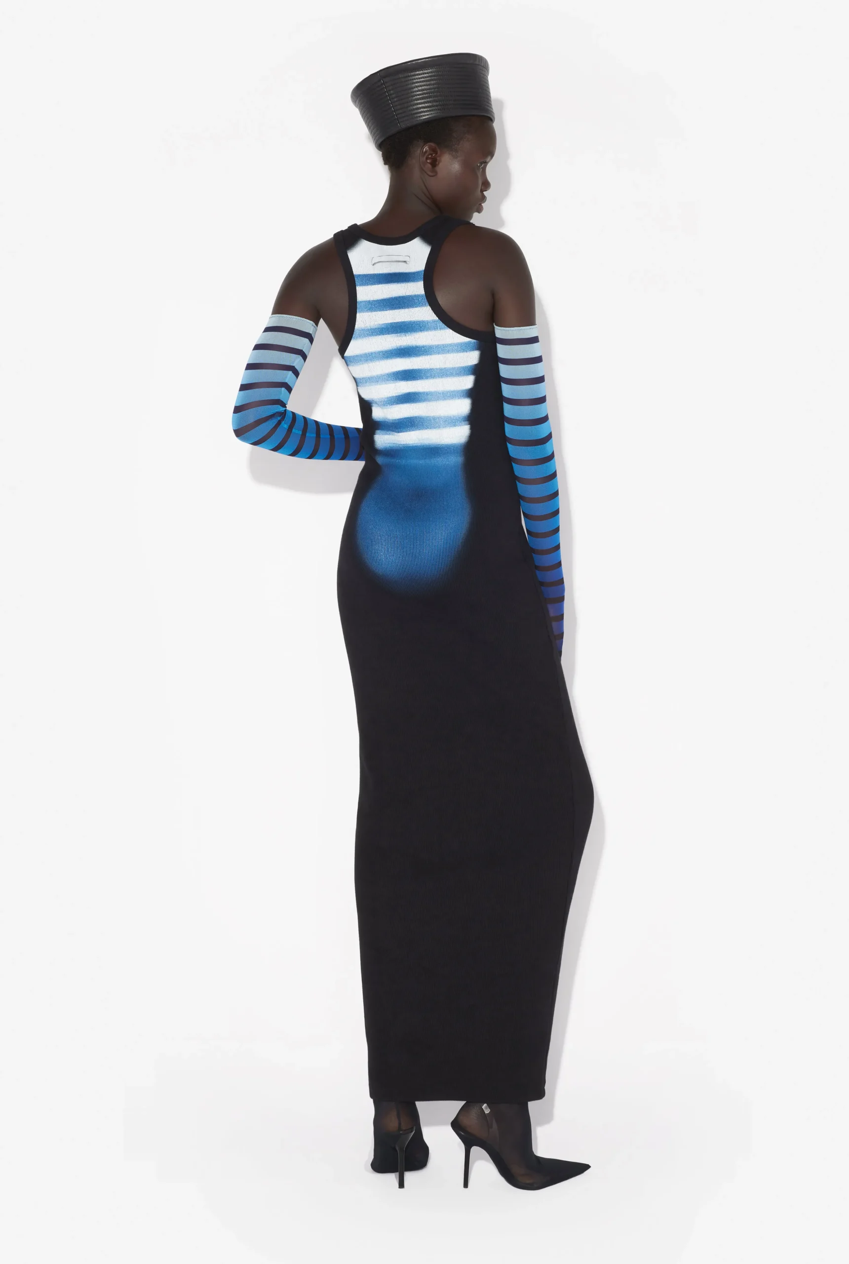 The Long Strapped “Le Male” Dress