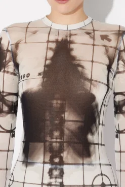 The Long White Squeletor Dress