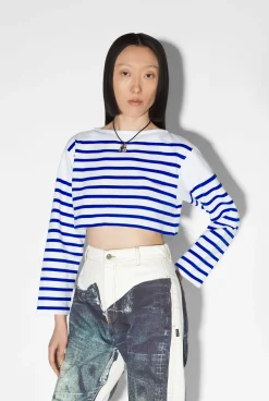 The Marinière Crop Top