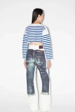 The Marinière Crop Top