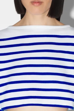 The Marinière Crop Top