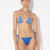 The Marinière Gradient Bikini Top