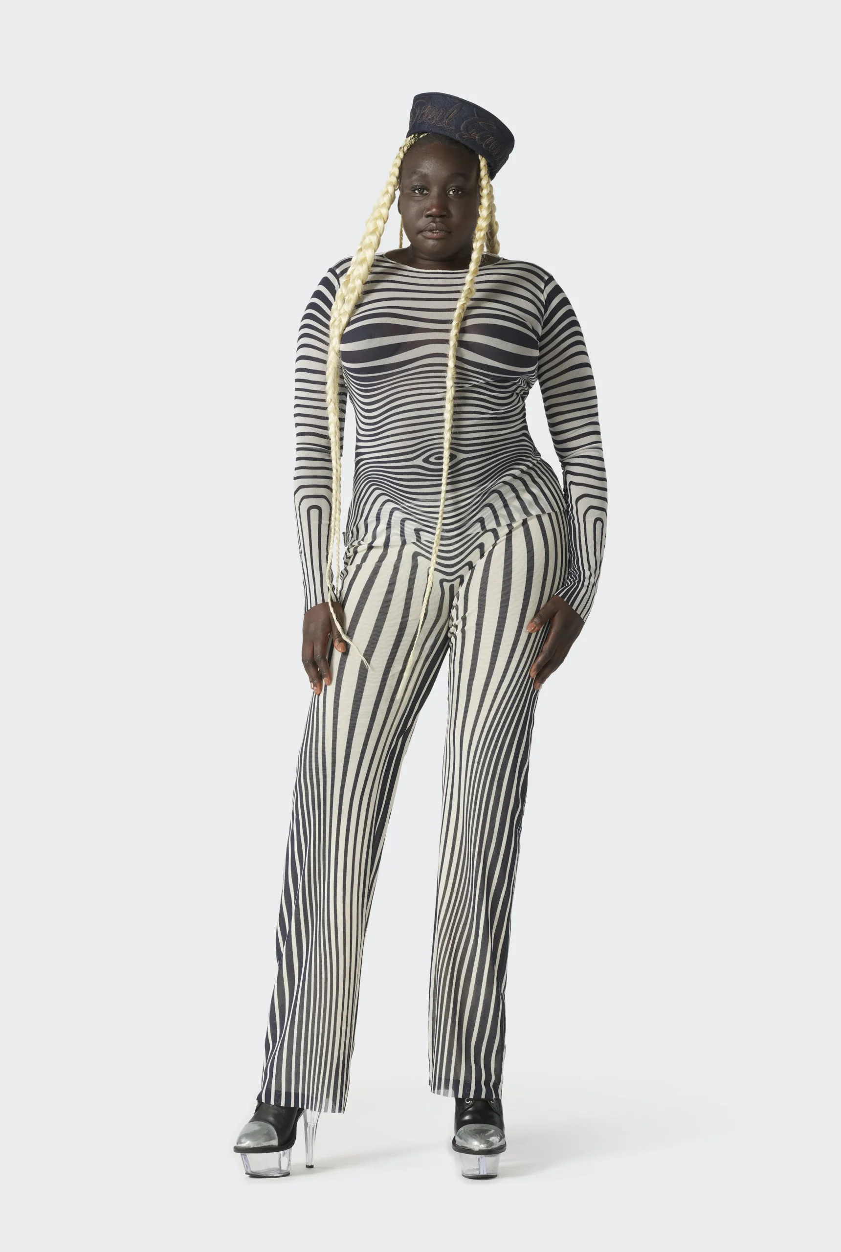 The Navy Blue Body Morphing Pants