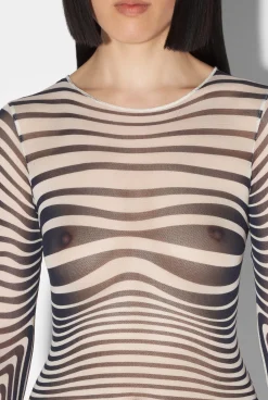 The Navy Blue Body Morphing Dress