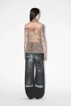 The Nude Sailor Tattoo Top