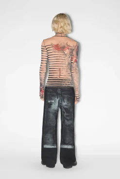 The Nude Sailor Tattoo Top