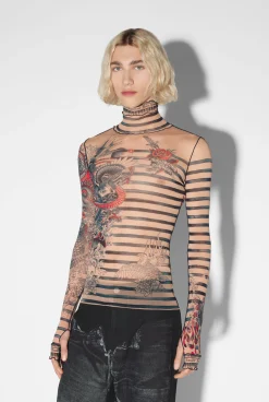 The Nude Sailor Tattoo Top