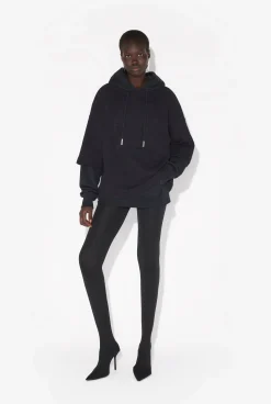 The Oversized Black JPG Sweatshirt