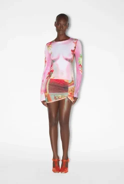 The Pink Body Flower Top