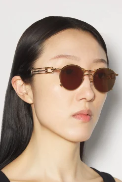 The Pink Gold 56-0174 Sunglasses
