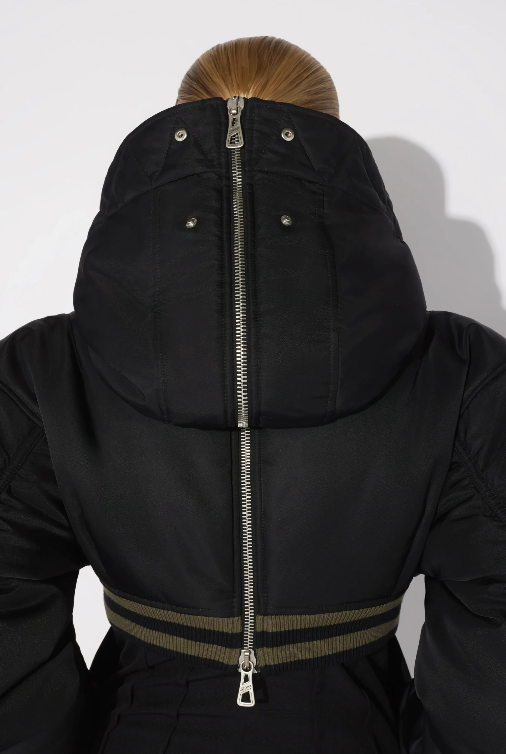 The Quilted Cropped Bomber Jacket