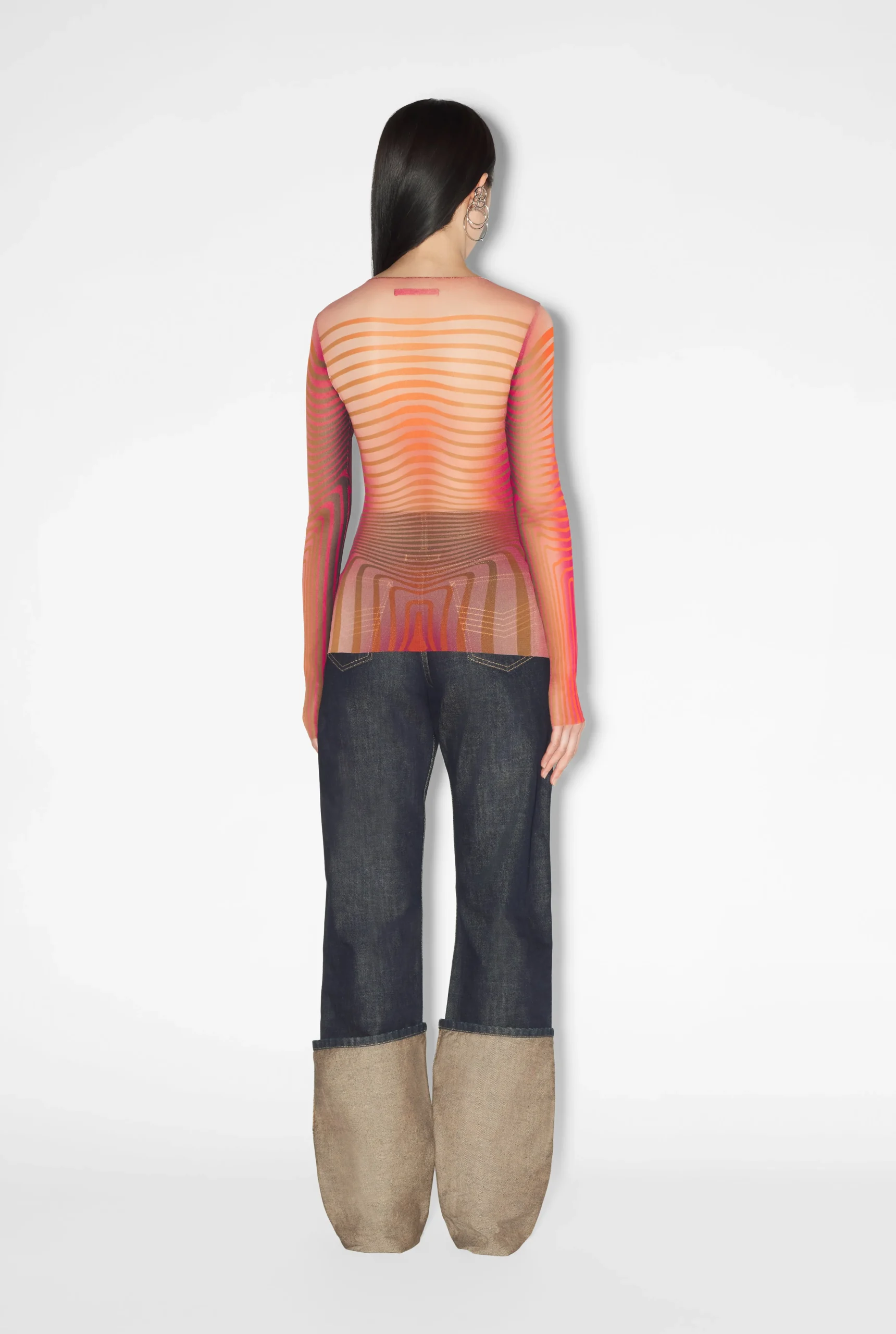 The Red Body Morphing Top