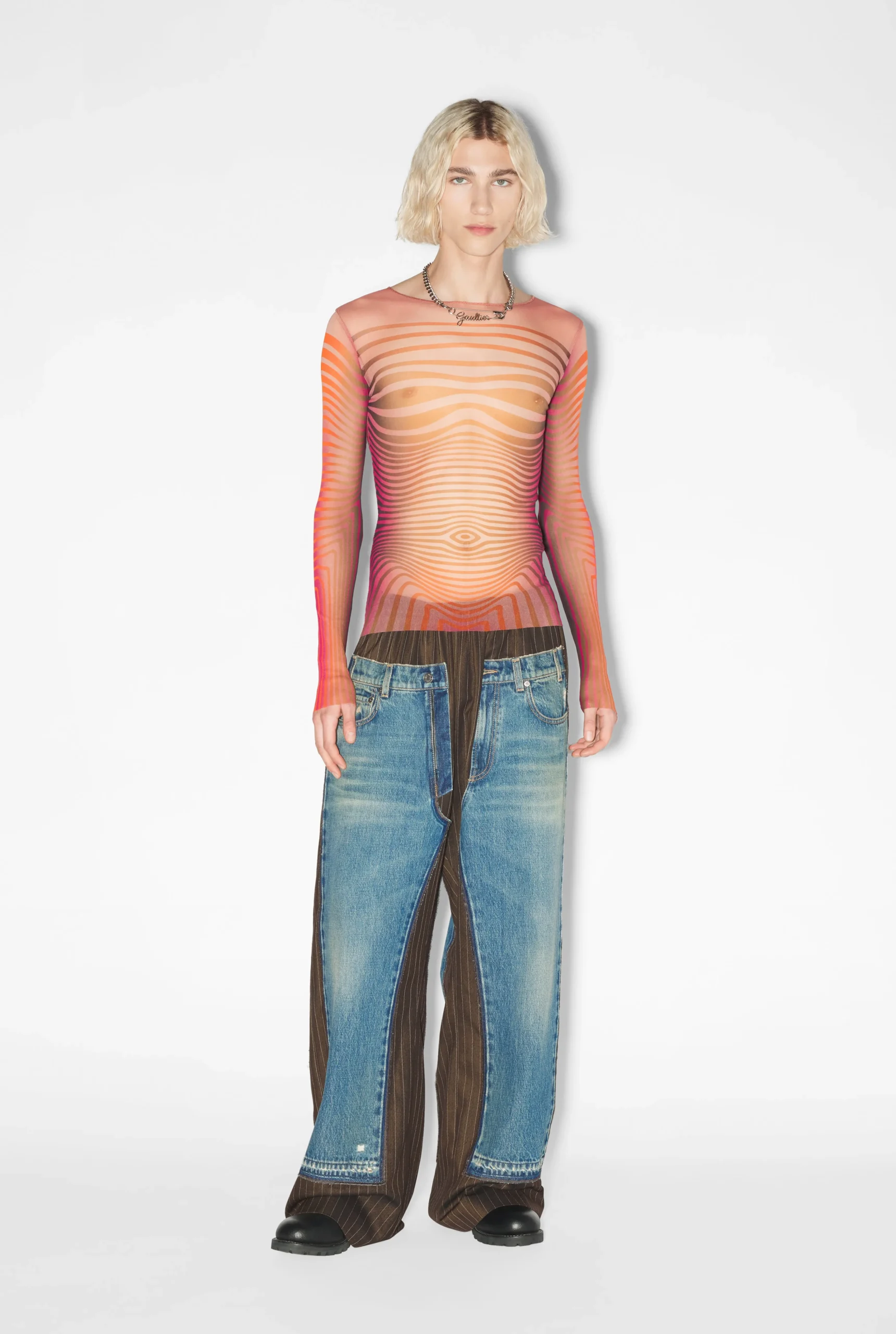 The Red Body Morphing Top